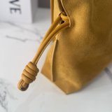 Loewe Medium Flamenco clutch in suede