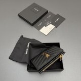 CASSANDRE MATELASSE Fragments bi-fold wallet in grain leather