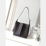 Medium Bilbao bucket in soft calfskin and suede