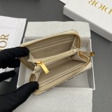 Dior Montaigne Voysgeur Zip Wallet S2155