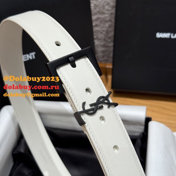 Designer SAINT LAURENT BELT 20MM/30MM