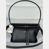 Top loewe Small Whisker bag in glazed calfskin black