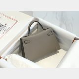 7 star Hermes human handmade stiching Mini Kelly