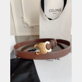 celine replica Triomphe belt  25MM Dolabuy