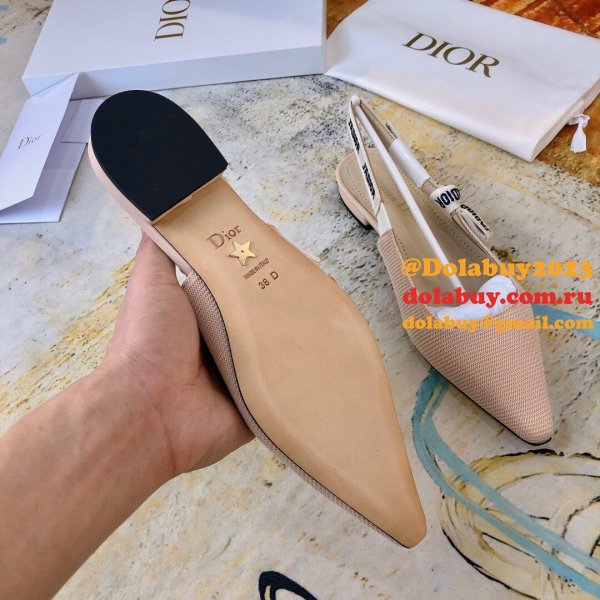 Luxury DiOR J'Adior Slingback Pump Shoes