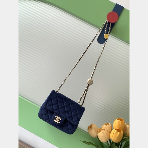 High Quality Mini Flap Velvet AS1786 & AS1787 Bag