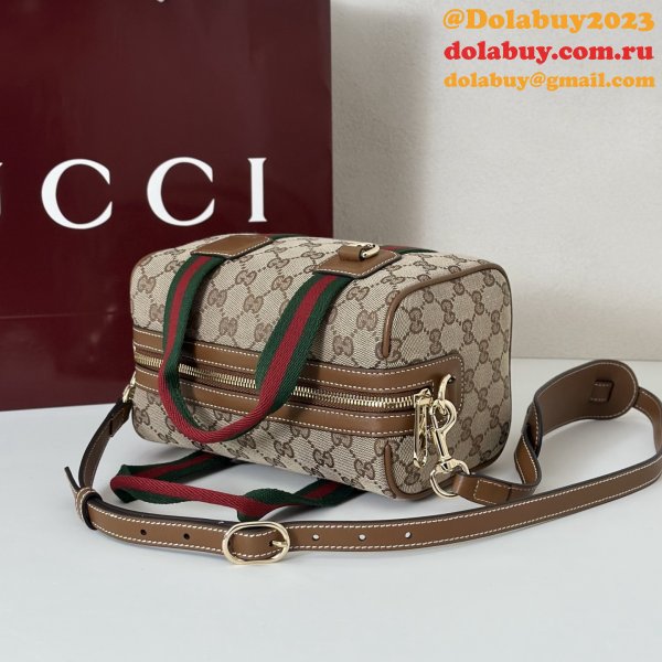 Gucci Mini GG 859975 AAA+ Denim Crossbody Handbag