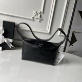 Perfect 1:1 Hobo Shiny AS6138 Black Bag