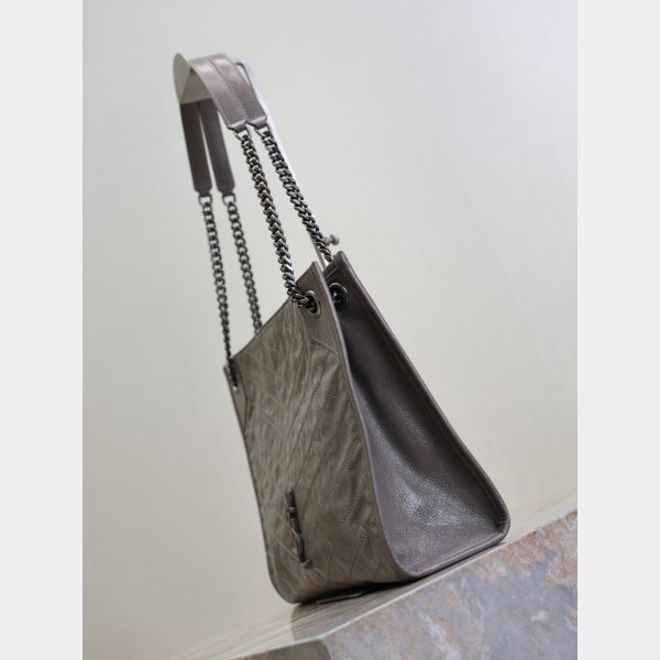 Saint Laurent Niki Shopping Best Sale Vintage Leather 577999 Bag