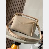 Top loewe In grained leather Puzzle Bag 24CM
