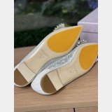 Jimmy Choo Beige Lace and Leather Wedding Pumps