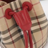Mini Check Bucket Bag