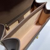 Replica Gucci Ophidia 651055 GG top handle bag Brown