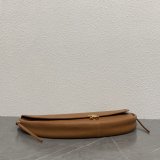 HALFMOON SOFT TRIOMPHE BAG IN SUPPLE LAMBSKIN