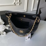 Luxury 1:1 Quilted Suede AS59706 Maxi Hobo Chain Bag
