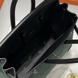 Luxury Hermes Birkin handmade Stiching Handbags Swift Leather 25CM