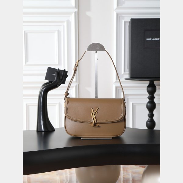 SAINT LAURENT Solferino Leather Bag 832330/832332