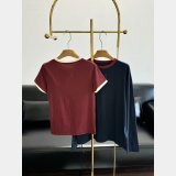 Top Miu Miu Cotton jersey T-shirt