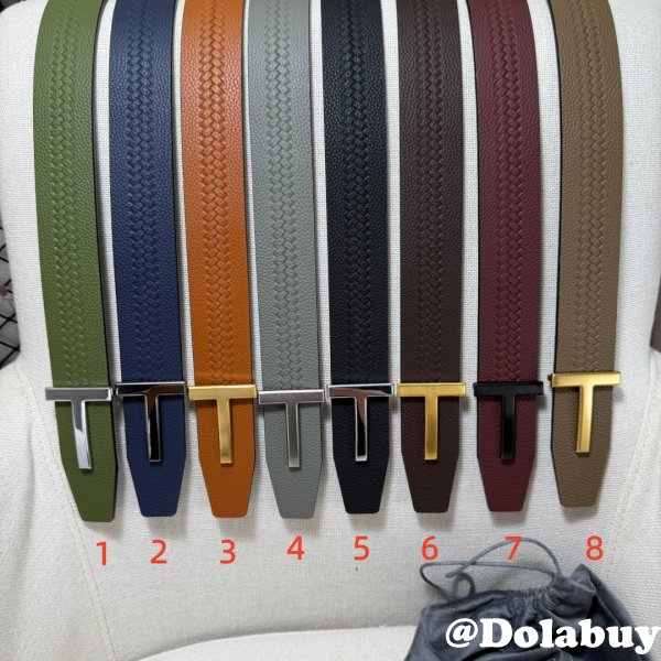 Tom Ford Reversible T Buckle Belt