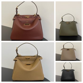 Fendi Peekaboo Soft Calf Medium Leather bag