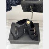 Top Quality YSL EMILIE mules in satin crepe