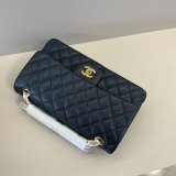 AAA+ Quality FLAP CC Handbag Caviar Leather 25CM
