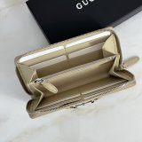 Gucci Web Trademark Zip-Around Wallet A00770/A006YS Horsebit