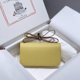 Fashion Hermes handmade Stiching Constance Elan Bag 24cm