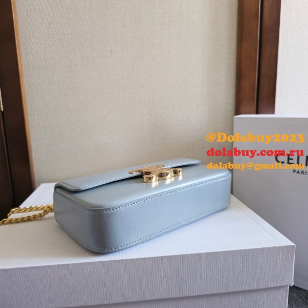 Celine CHAIN SHOULDER Triomphe 20.5CM BAG