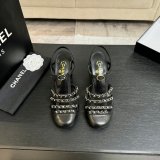 CC 26 Shiny Lambskin Slingbacks