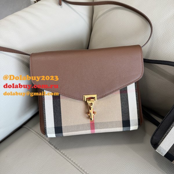 Best Burberry Grain Patchwork House Check Crossbody 8131 Bag