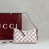 Gucci High Quality  847450 GG Emblem Small Shoulder Bag