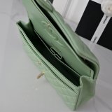 Top Quality CC 25cm Flap Handbags Lambskin
