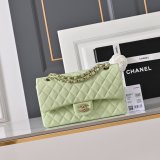 Top Quality CC 25cm Flap Handbags Caviar leather