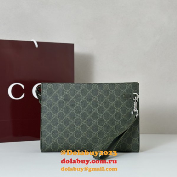 Gucci GG Monogram Small Pouch Men #768255 Luxury Bag