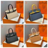 Hermes Birkin 35cm Togo leather Color blocking Handbags