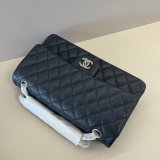 AAA+ Quality FLAP CC Handbag Caviar Leather 25CM