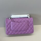 AAA+ Quality CC FLAP Handbag Caviar Leather 25cm