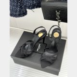 Saint Lauren KATE sandals in satin crepe