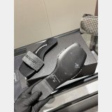 Vy black satin and crystal hotfix sandals