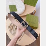 Replica GG Belt with Interlocking G buckle