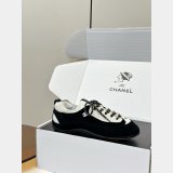 CC Velvet Calfskin & Mixed Fibers Sneakers