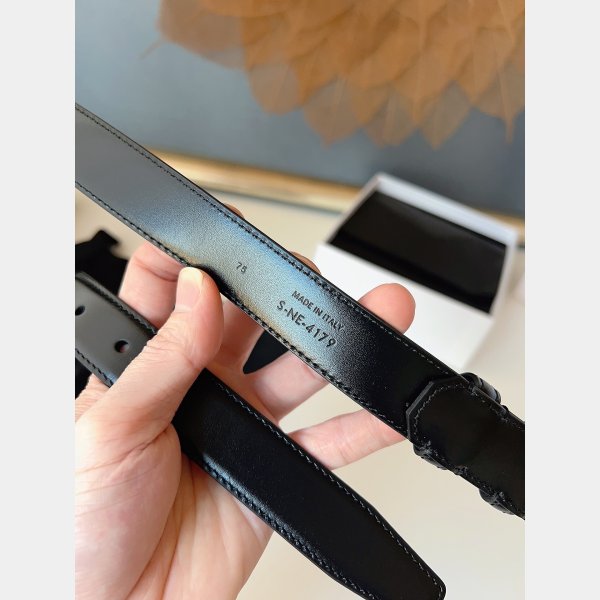 7 Star Celine black Buckle Blet 25mm