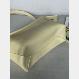 Top loewe Small Whisker bag in glazed calfskin light Yellow
