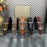 Classic TOM FORD G-Pattern Leather Belt 38MM