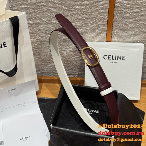Best Replica celine women Belt 2.5cm