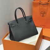 Hermes Birkin 35cm Togo leather Color blocking Handbags