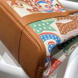 Luxury Hermes garden Party Bag Canvas 36cm