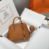 Top Hermes Epsom Leather 25cm Bolide bag