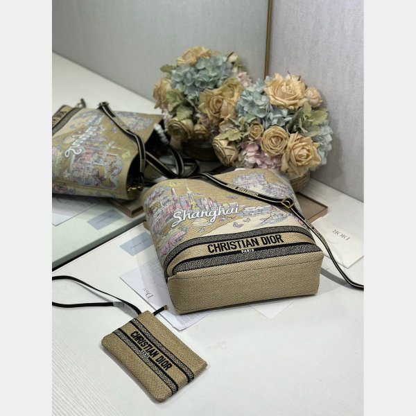 Dior Souvenir Soft Dior Book Tote ShangHAI